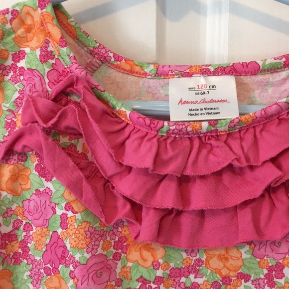 💥LAST CHANCE💥Hanna Andersson Floral Dress - Picture 2 of 4